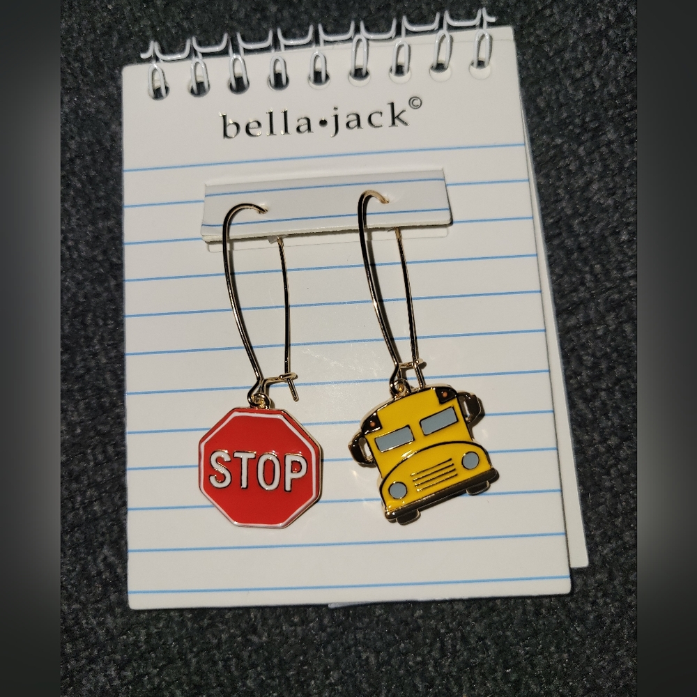 Bella & Jack Back to School Earrings